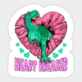 Heart Breaker T Shirt Valentine T shirt For Women Sticker